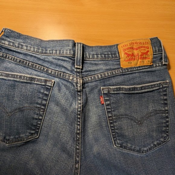 EUC Size 31/31 Levi 514 jeans - superb pre-owned condition! Unisex! - Picture 3 of 7